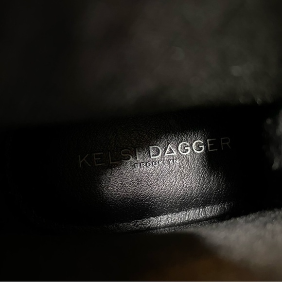 New! Kelsi Dagger Brooklyn Faux Fur Lace Up Black Boot 8 - Picture 12 of 14